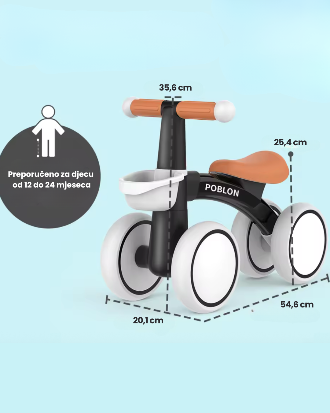 Dječji bicikl - balance bike