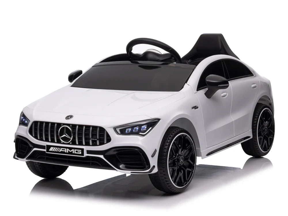 Mercedes-Benz CLA 45 S AMG 12V dječji električni automobil – luksuzna limuzina s pogonom na sva 4 kotača