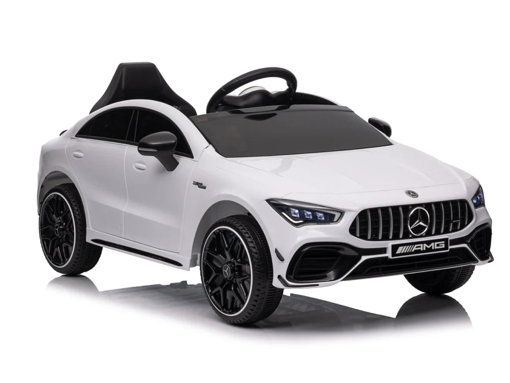 Mercedes-Benz CLA 45 S AMG 12V dječji električni automobil – luksuzna limuzina s pogonom na sva 4 kotača